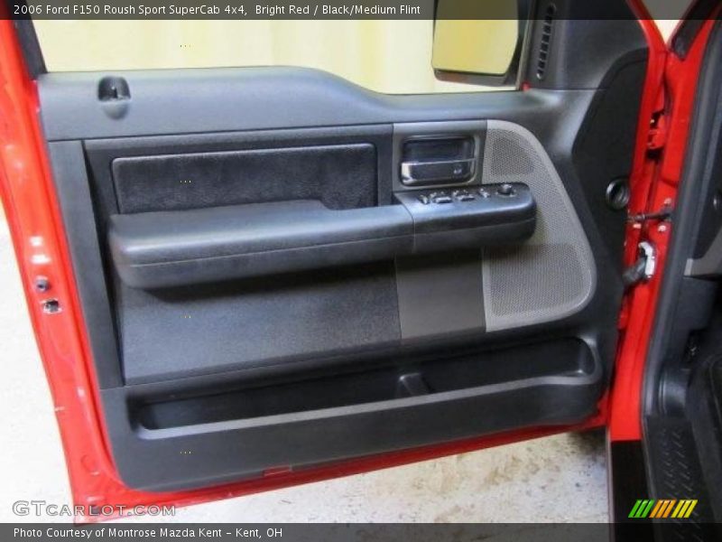 Bright Red / Black/Medium Flint 2006 Ford F150 Roush Sport SuperCab 4x4