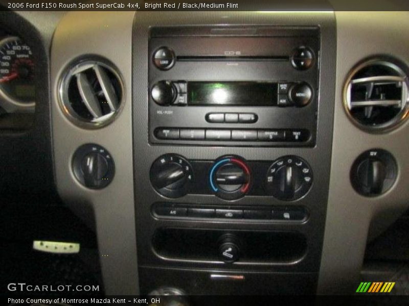 Bright Red / Black/Medium Flint 2006 Ford F150 Roush Sport SuperCab 4x4