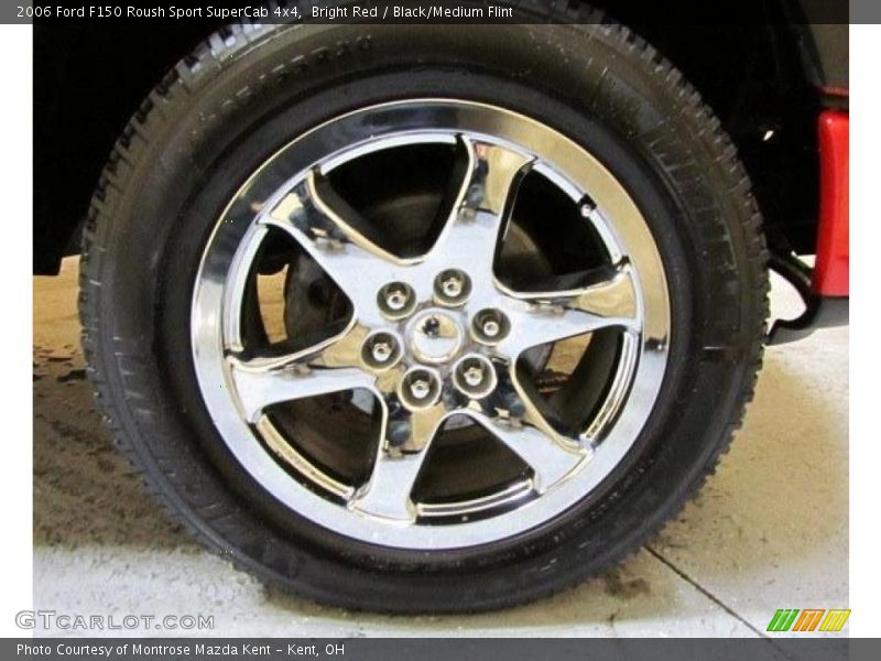 Bright Red / Black/Medium Flint 2006 Ford F150 Roush Sport SuperCab 4x4