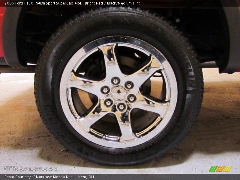 Bright Red / Black/Medium Flint 2006 Ford F150 Roush Sport SuperCab 4x4