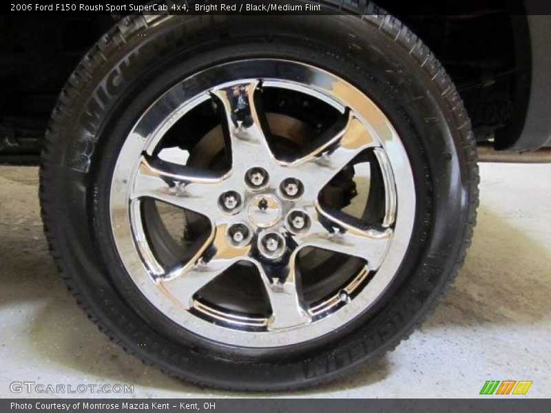 Bright Red / Black/Medium Flint 2006 Ford F150 Roush Sport SuperCab 4x4
