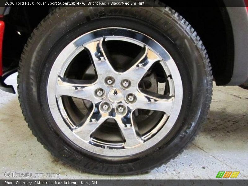 Bright Red / Black/Medium Flint 2006 Ford F150 Roush Sport SuperCab 4x4