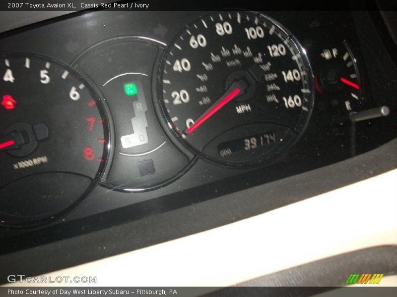 Cassis Red Pearl / Ivory 2007 Toyota Avalon XL