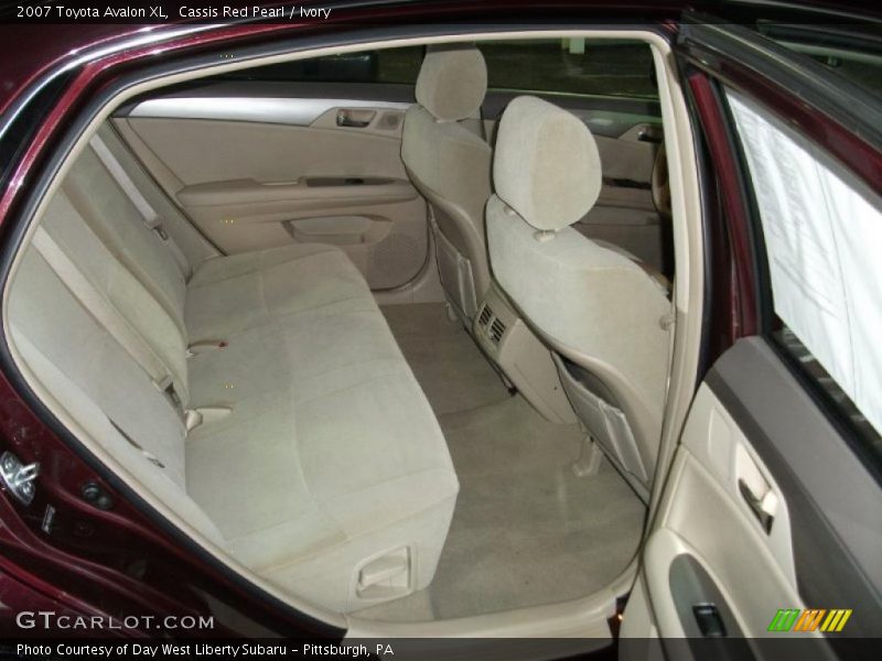 Cassis Red Pearl / Ivory 2007 Toyota Avalon XL