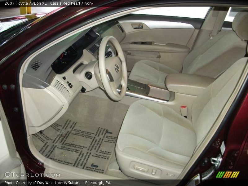 Cassis Red Pearl / Ivory 2007 Toyota Avalon XL