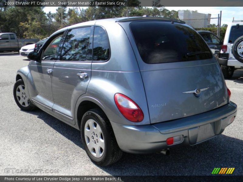Steel Silver Metallic / Pastel Slate Gray 2009 Chrysler PT Cruiser LX