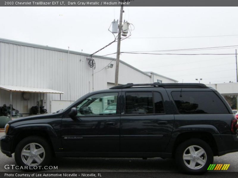 Dark Gray Metallic / Medium Pewter 2003 Chevrolet TrailBlazer EXT LT