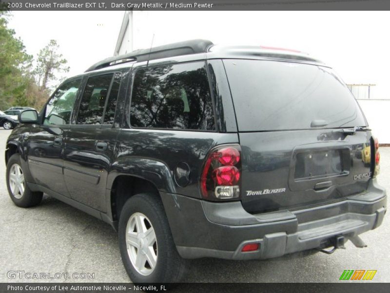 Dark Gray Metallic / Medium Pewter 2003 Chevrolet TrailBlazer EXT LT