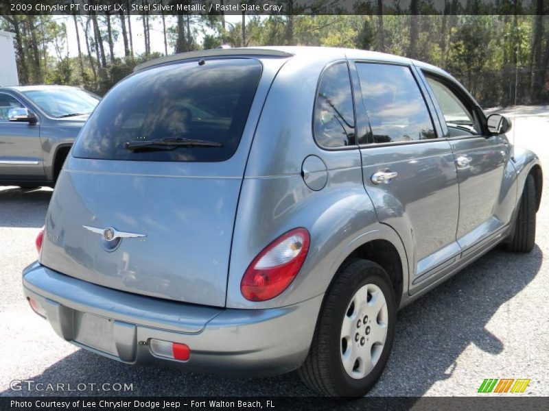 Steel Silver Metallic / Pastel Slate Gray 2009 Chrysler PT Cruiser LX