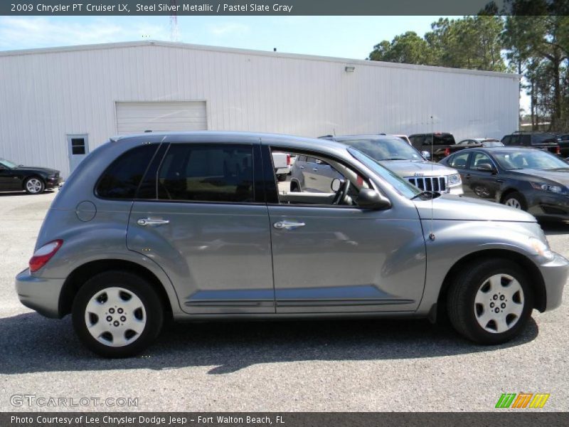 Steel Silver Metallic / Pastel Slate Gray 2009 Chrysler PT Cruiser LX