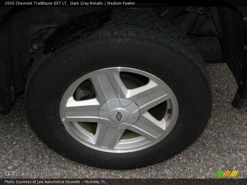 Dark Gray Metallic / Medium Pewter 2003 Chevrolet TrailBlazer EXT LT