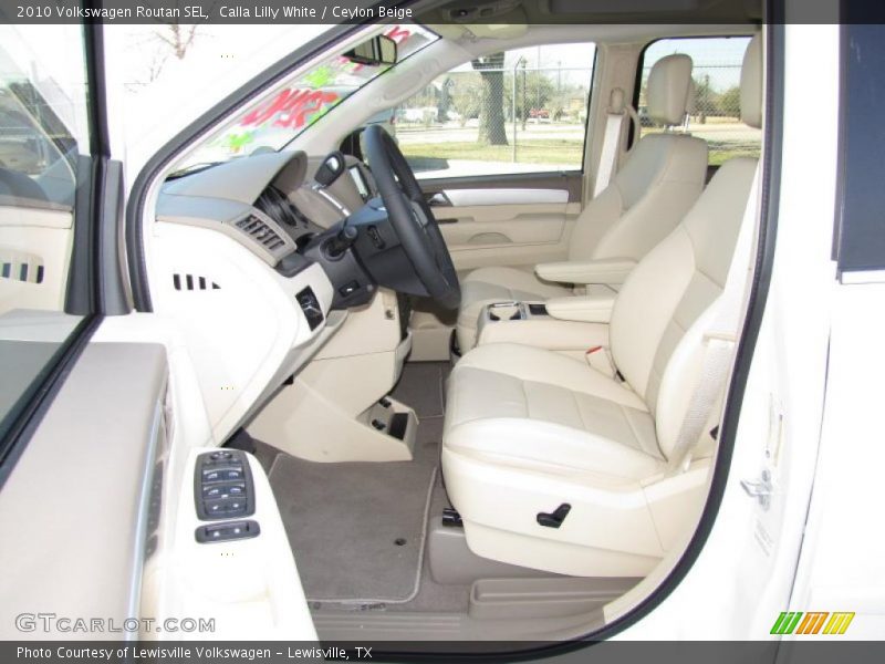 Calla Lilly White / Ceylon Beige 2010 Volkswagen Routan SEL