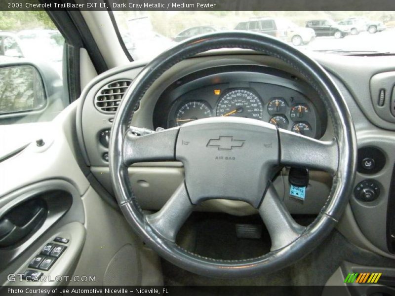 Dark Gray Metallic / Medium Pewter 2003 Chevrolet TrailBlazer EXT LT