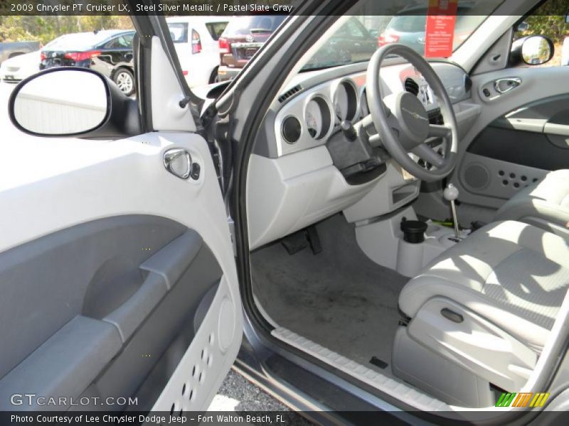 Steel Silver Metallic / Pastel Slate Gray 2009 Chrysler PT Cruiser LX