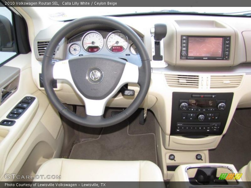 Dashboard of 2010 Routan SEL