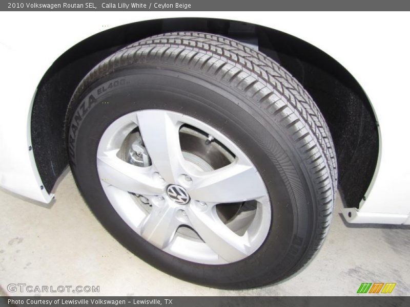 Calla Lilly White / Ceylon Beige 2010 Volkswagen Routan SEL