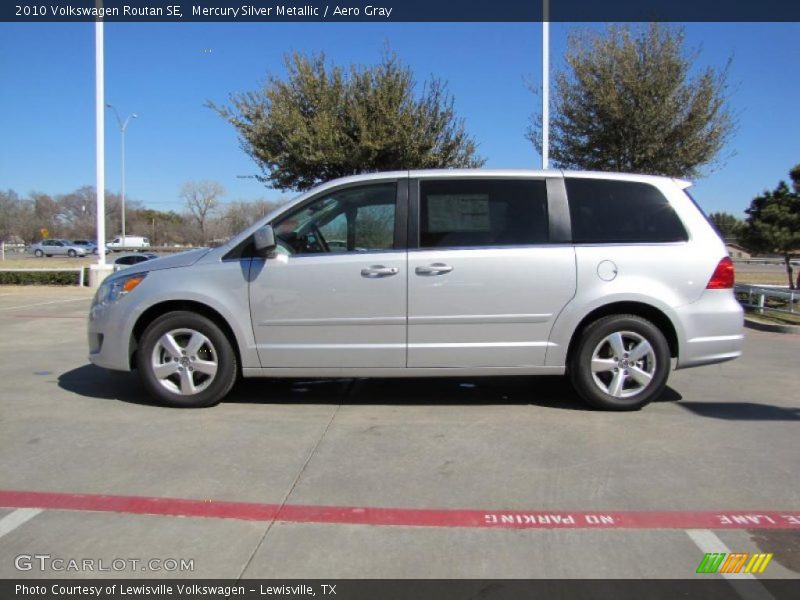 Mercury Silver Metallic / Aero Gray 2010 Volkswagen Routan SE