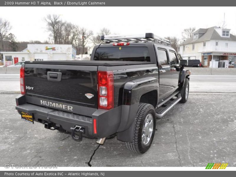 Black / Ebony/Light Cashmere 2009 Hummer H3 T Alpha