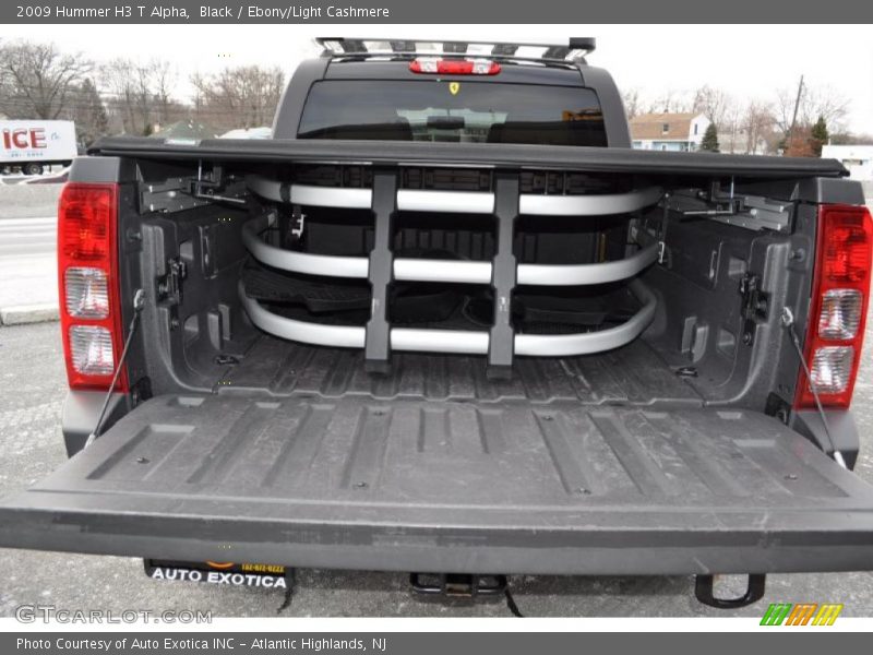 Black / Ebony/Light Cashmere 2009 Hummer H3 T Alpha