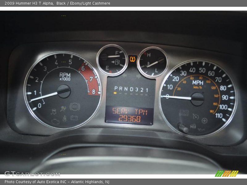  2009 H3 T Alpha T Alpha Gauges