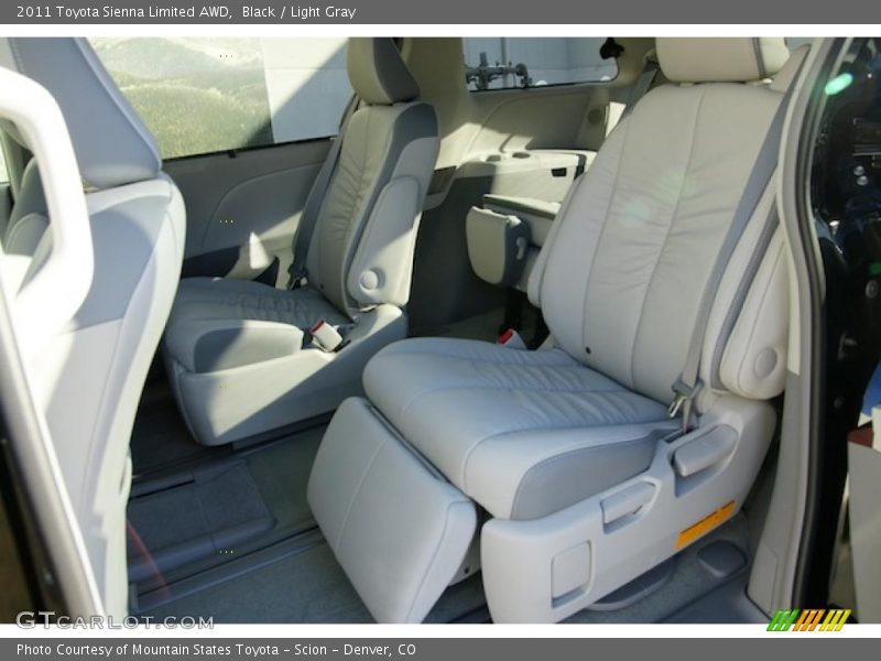 Black / Light Gray 2011 Toyota Sienna Limited AWD