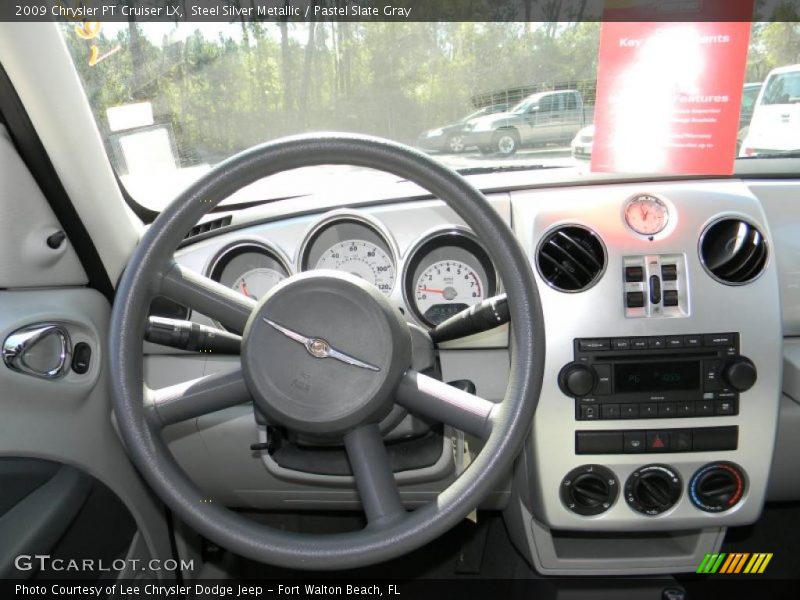 Steel Silver Metallic / Pastel Slate Gray 2009 Chrysler PT Cruiser LX