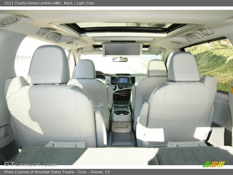 Black / Light Gray 2011 Toyota Sienna Limited AWD