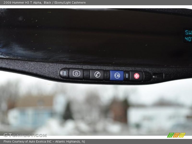Black / Ebony/Light Cashmere 2009 Hummer H3 T Alpha