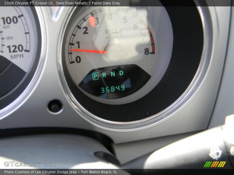 Steel Silver Metallic / Pastel Slate Gray 2009 Chrysler PT Cruiser LX