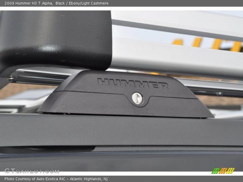 Black / Ebony/Light Cashmere 2009 Hummer H3 T Alpha