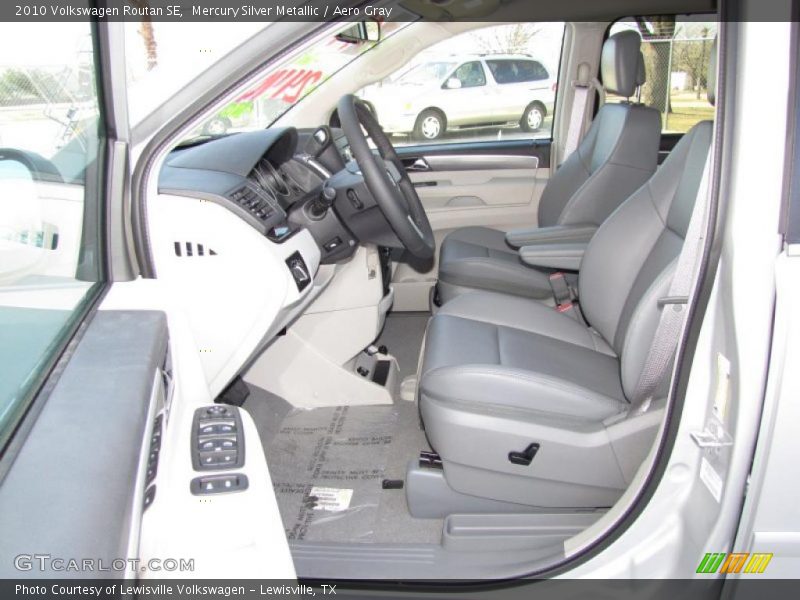 Mercury Silver Metallic / Aero Gray 2010 Volkswagen Routan SE