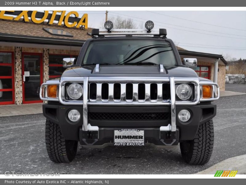 Black / Ebony/Light Cashmere 2009 Hummer H3 T Alpha