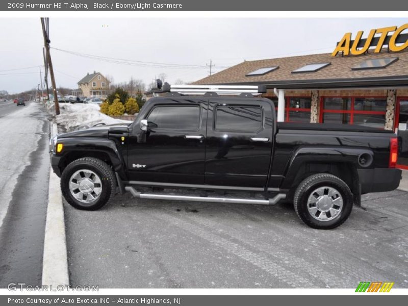 Black / Ebony/Light Cashmere 2009 Hummer H3 T Alpha