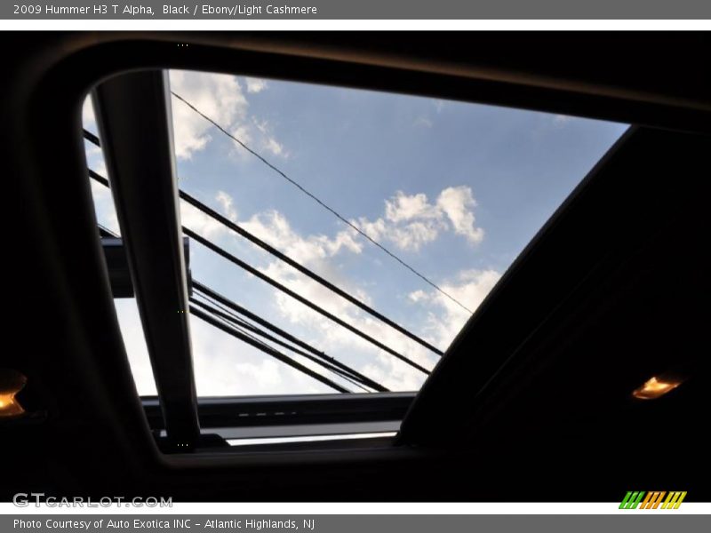 Black / Ebony/Light Cashmere 2009 Hummer H3 T Alpha