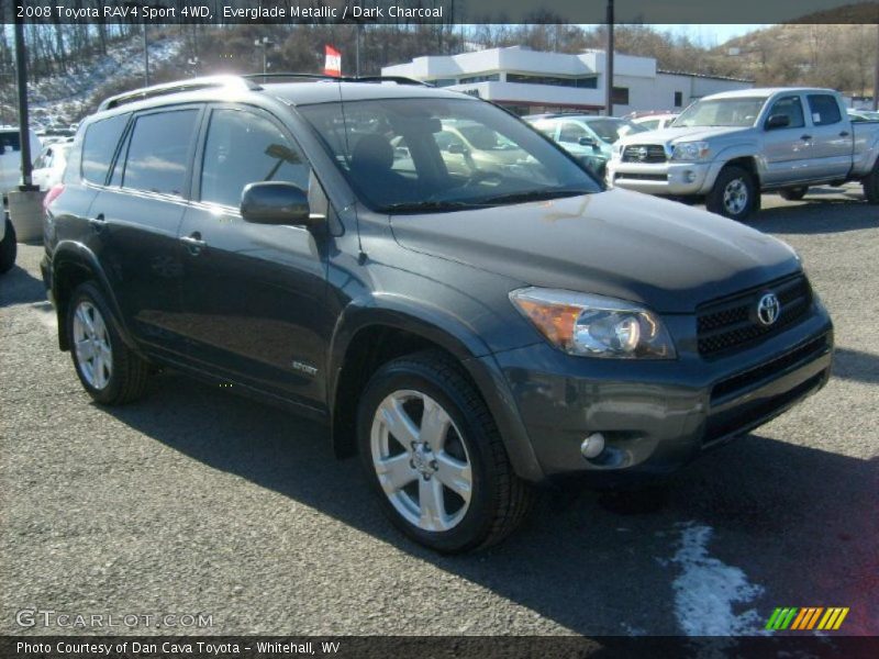 Everglade Metallic / Dark Charcoal 2008 Toyota RAV4 Sport 4WD