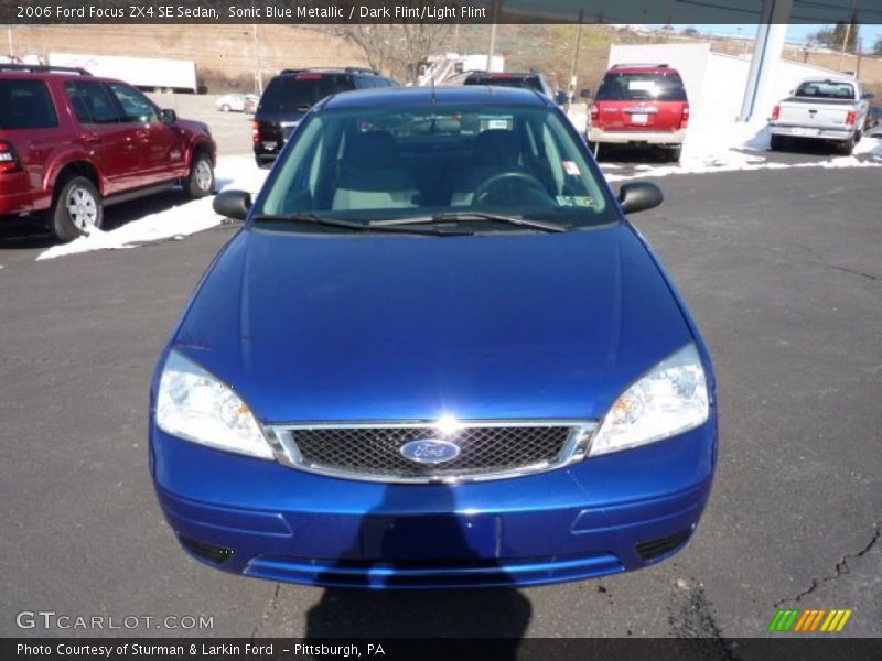 Sonic Blue Metallic / Dark Flint/Light Flint 2006 Ford Focus ZX4 SE Sedan