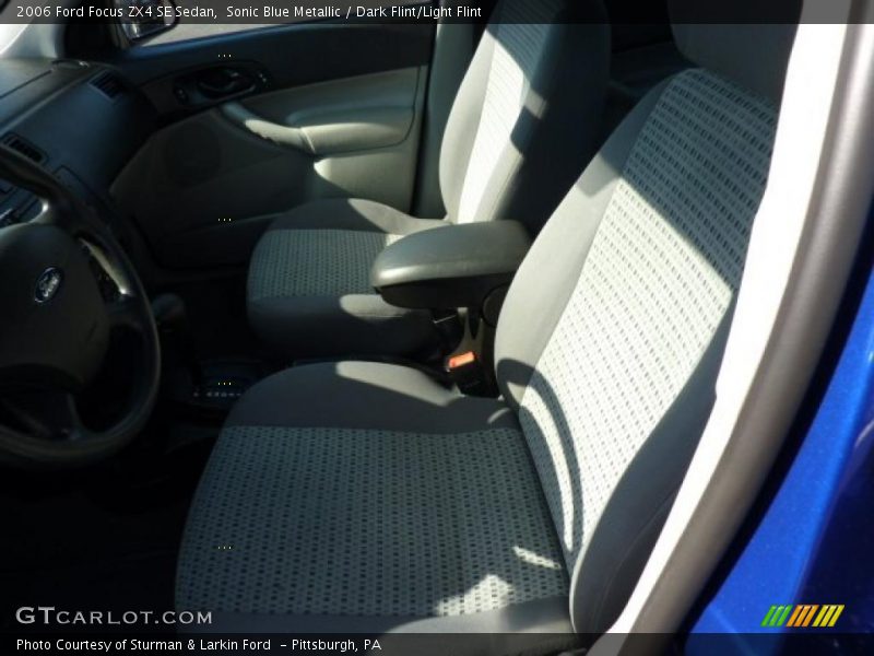 Sonic Blue Metallic / Dark Flint/Light Flint 2006 Ford Focus ZX4 SE Sedan