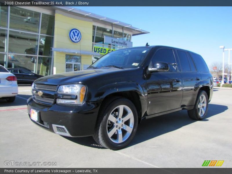 Black / Ebony 2008 Chevrolet TrailBlazer SS 4x4