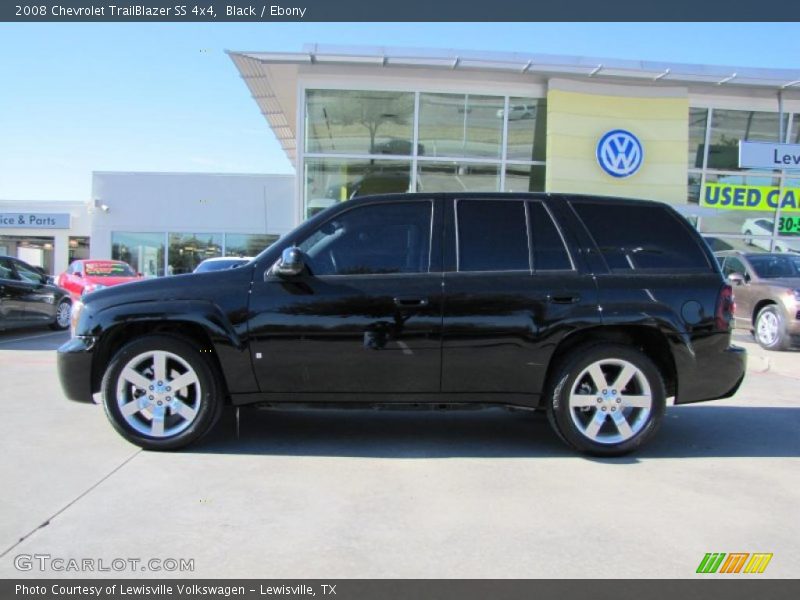 Black / Ebony 2008 Chevrolet TrailBlazer SS 4x4