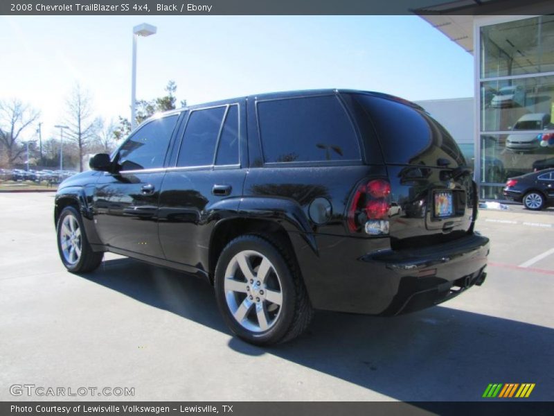 Black / Ebony 2008 Chevrolet TrailBlazer SS 4x4