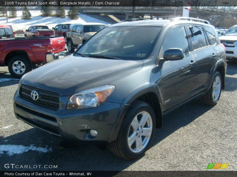 Everglade Metallic / Dark Charcoal 2008 Toyota RAV4 Sport 4WD