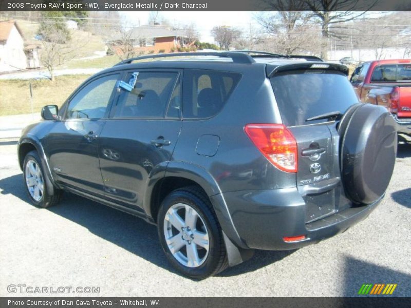 Everglade Metallic / Dark Charcoal 2008 Toyota RAV4 Sport 4WD