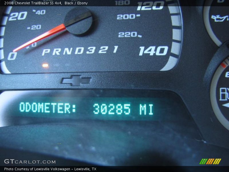 Black / Ebony 2008 Chevrolet TrailBlazer SS 4x4
