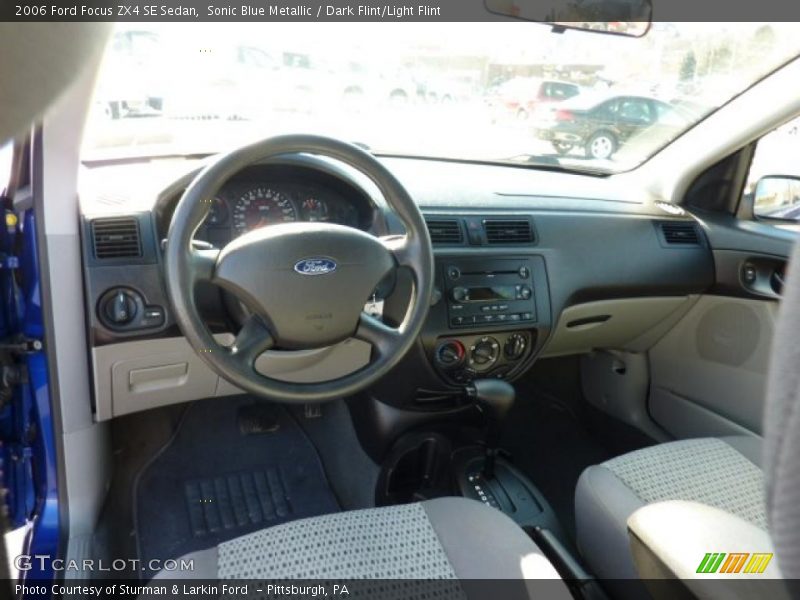 Sonic Blue Metallic / Dark Flint/Light Flint 2006 Ford Focus ZX4 SE Sedan