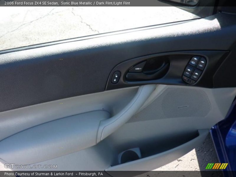 Sonic Blue Metallic / Dark Flint/Light Flint 2006 Ford Focus ZX4 SE Sedan
