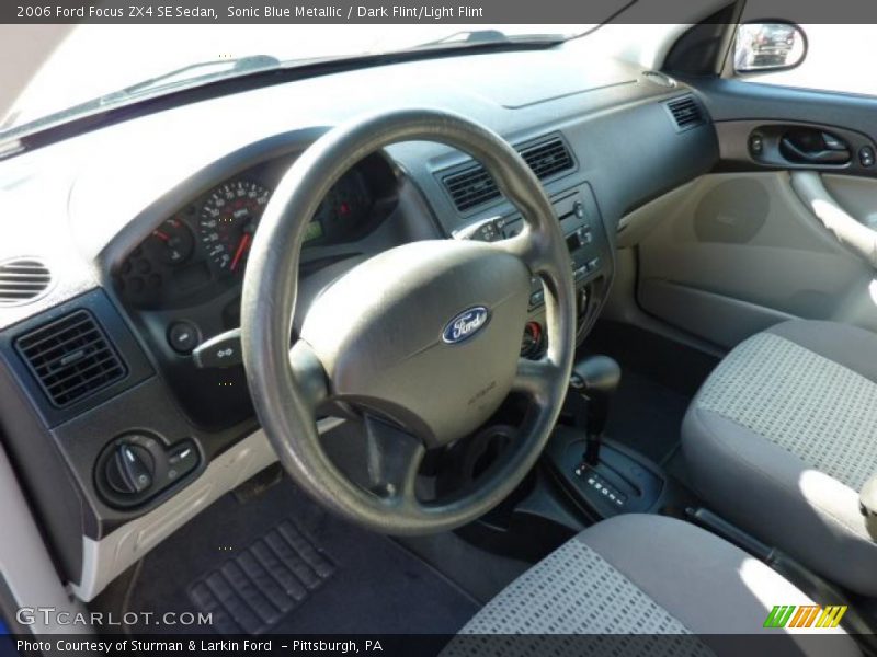 Sonic Blue Metallic / Dark Flint/Light Flint 2006 Ford Focus ZX4 SE Sedan