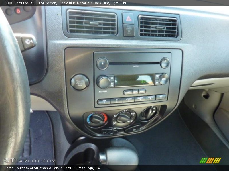 Sonic Blue Metallic / Dark Flint/Light Flint 2006 Ford Focus ZX4 SE Sedan