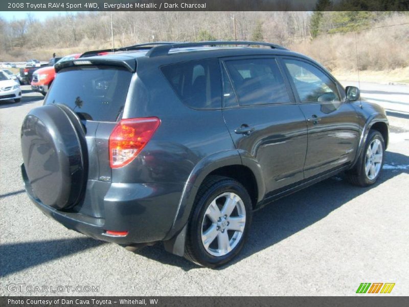Everglade Metallic / Dark Charcoal 2008 Toyota RAV4 Sport 4WD