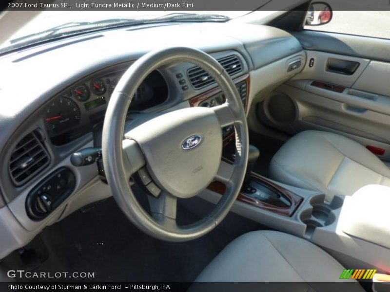 Light Tundra Metallic / Medium/Dark Flint 2007 Ford Taurus SEL