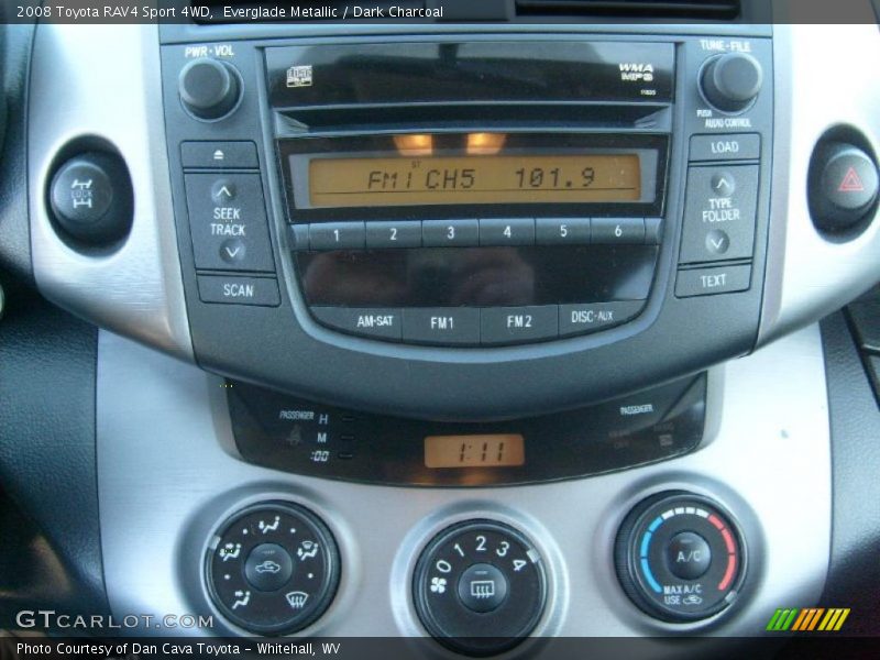 Everglade Metallic / Dark Charcoal 2008 Toyota RAV4 Sport 4WD